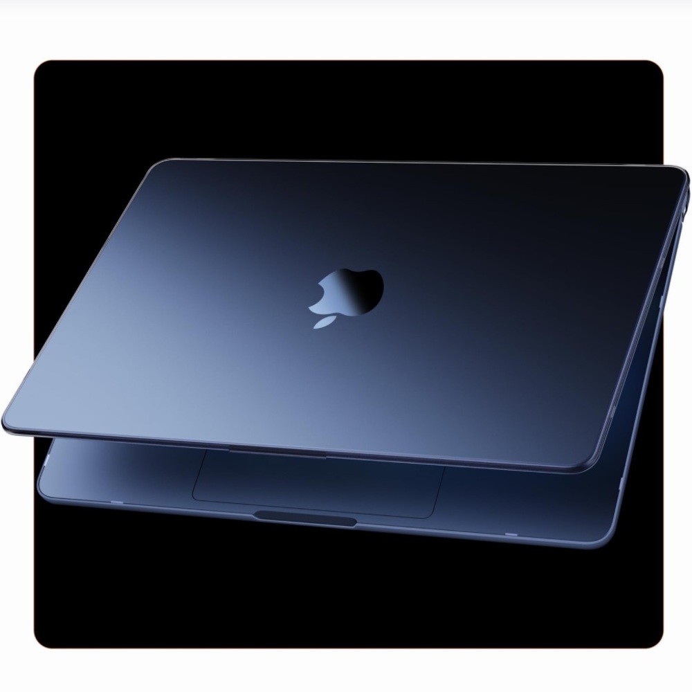 MacBook Air 15 HardShell Laptop Cover Midnight Clear